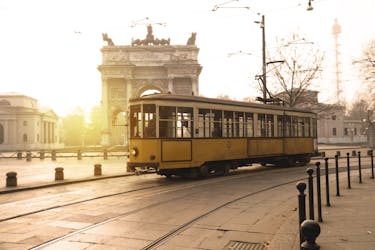 Milan tour by historical tram